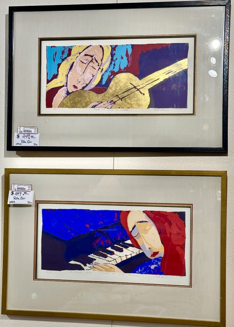 Rita Orr serigraphs