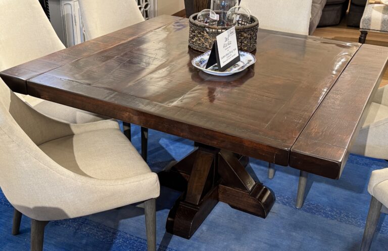 Custom dining table