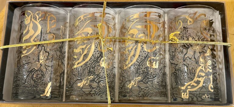 Korshak glassware