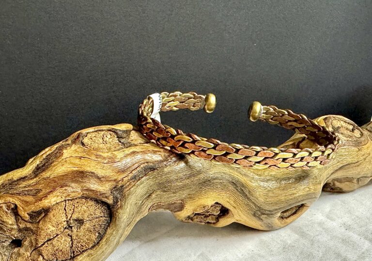 Copper & brass bracelet