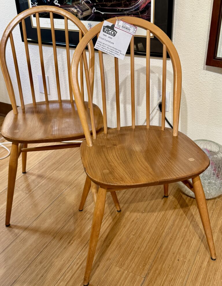 Ercol dining chairs