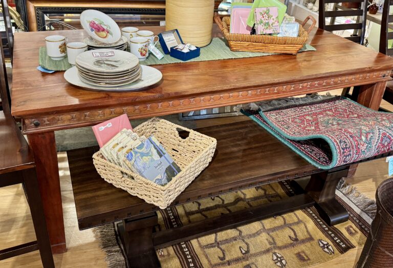 Rosewood dining table