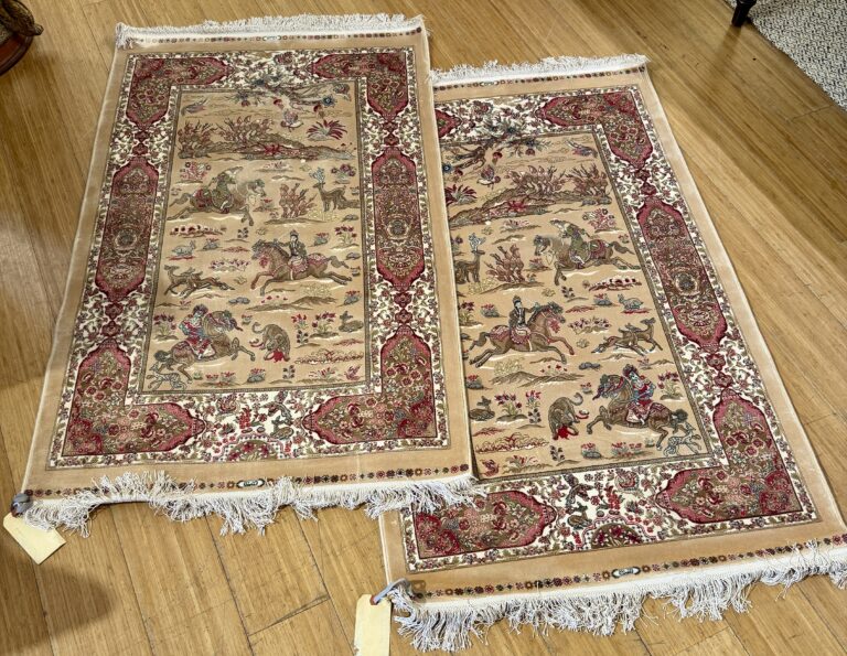Simba silk rugs