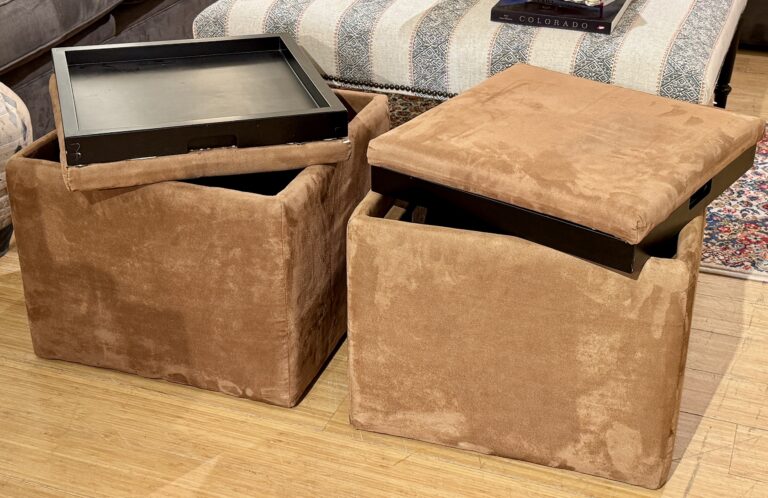 Storage ottomans