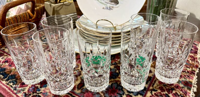 Waterford double old fashioned glasses