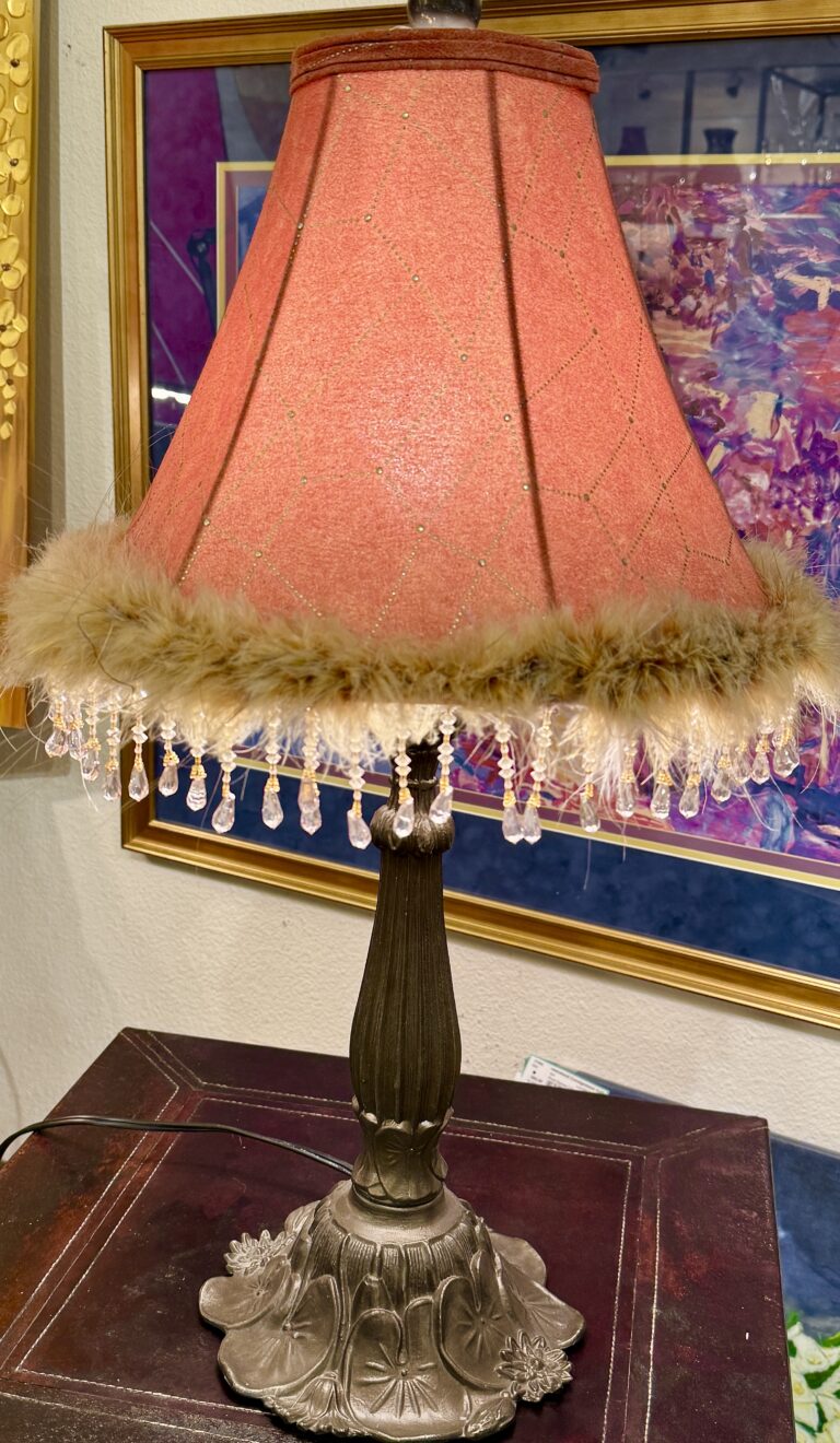 Vintage regency table lamp
