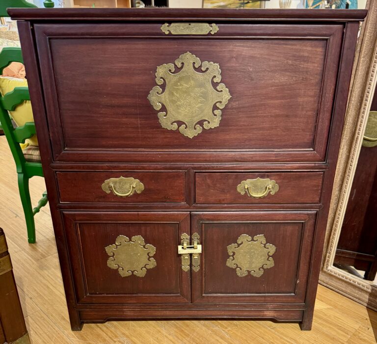 Vintage Asian secretary/dresser