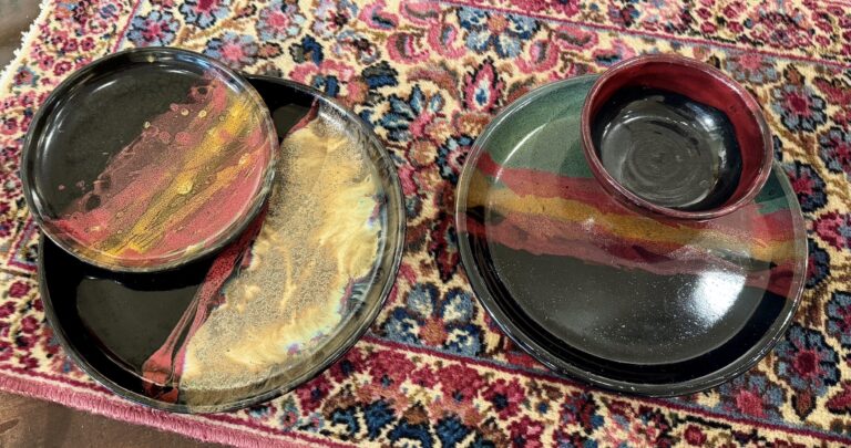 Always Azul Colorado Pottery serveware