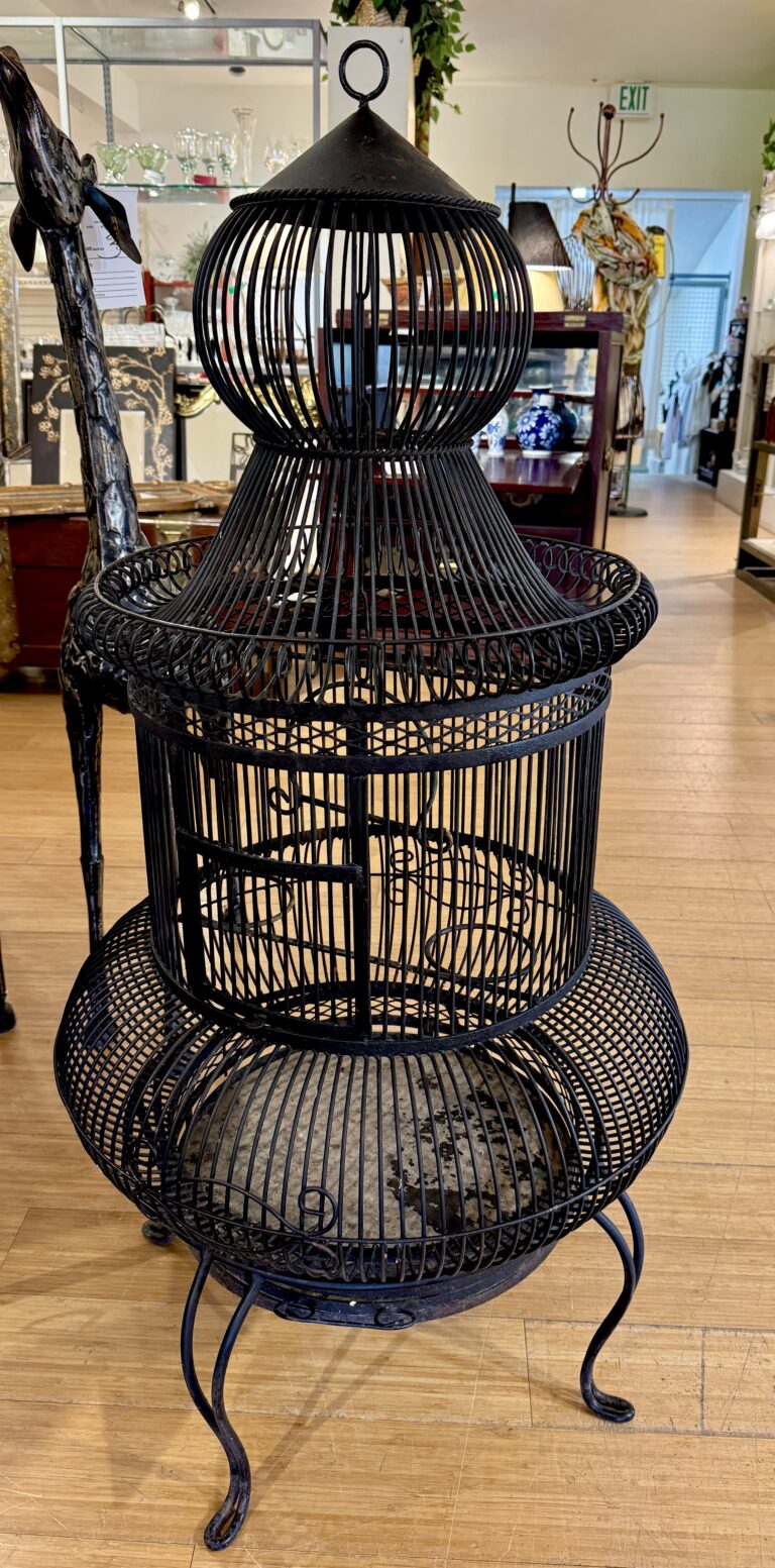 Vintage French birdcage